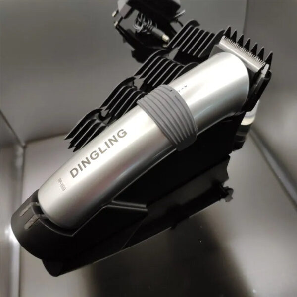 original Dingling RF-609 Rechargeable Hair Trimmer Professional With Charging Stand 8 Hours Charging Time 220V 50Hz