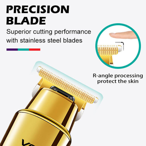 Original VGR V-947 Professional Electric Hair Trimmer Cordless Beard & Hair Clipper For Men Hair Cutter Machine Rechargeable Set - Image 4