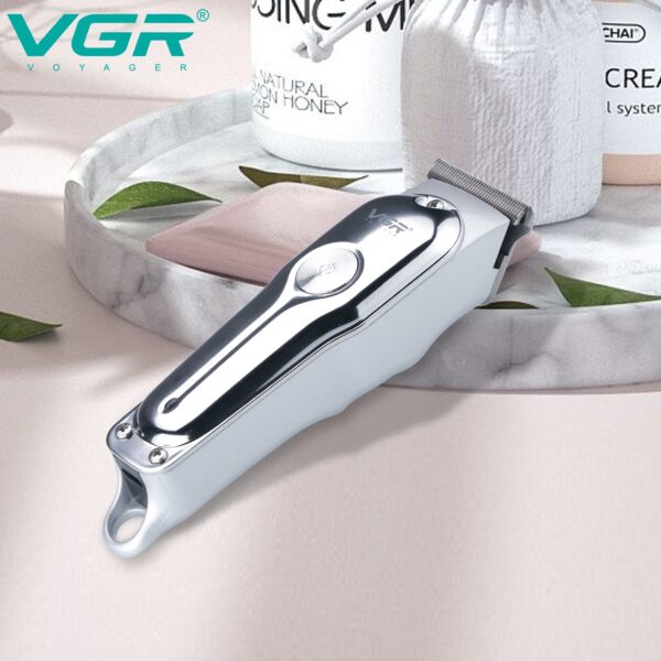 VGR Hair Cutting Machine Electric Hair Clipper Professional Haircut Machine Mini Barber Rechargeable Hair Trimmer for Men V-071 - Image 3