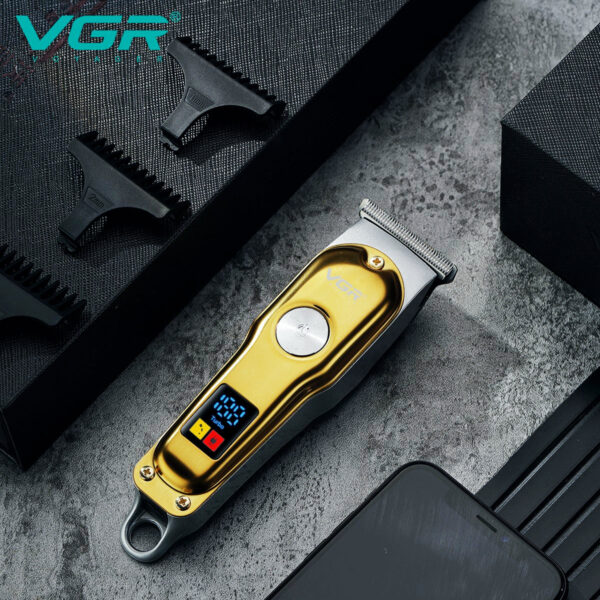 VGR V-290 Mini Hair Cutting Machine Cordless Electric Hair Clipper Professional Bald Haircut Machine Barber Hair Trimmer for Men - Image 5