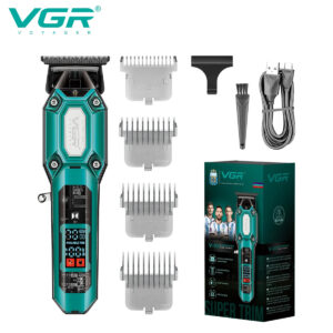VGR v 900 T-shaped blade hair clipper cordless transparent body hair clipper electric rechargeable professional men's hair clipper v-900