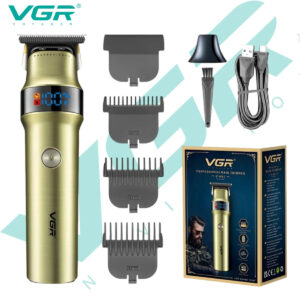VGR v 991 Hair Trimmer Professional Hair Clipper LED Rechargeable Clipper Barber Travel Lock Clipper Electric Trimmer for Men v-991