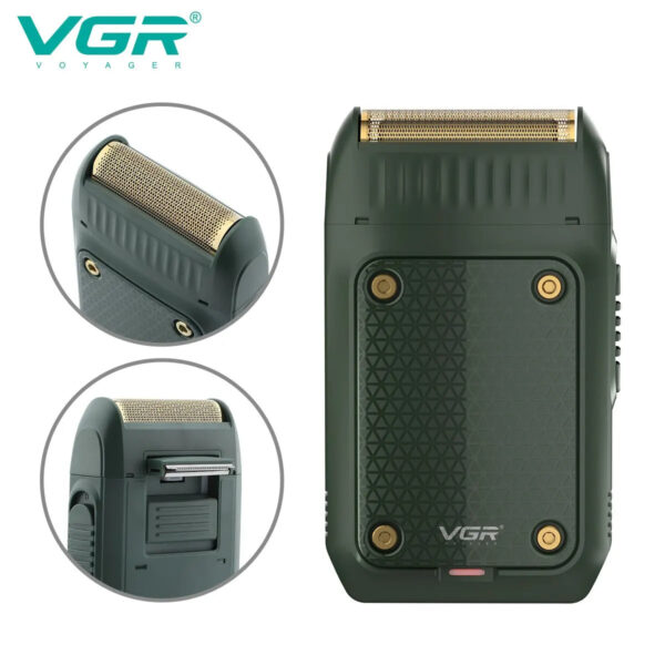 VGR V-353 Shaver Professional Razor Electric Shaving Machine Portable Beard Trimmer Rechargeable Razor Mini Shaver for Men V 353 - Image 3