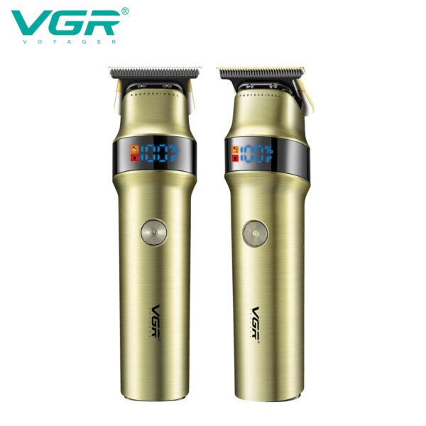 VGR v 991 Hair Trimmer Professional Hair Clipper LED Rechargeable Clipper Barber Travel Lock Clipper Electric Trimmer for Men v-991 - Image 4