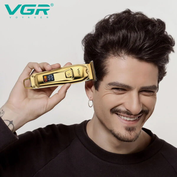VGR 965 Hair Cutting Machine Electric Hair Clipper Barber Professional Cordless Hair Trimmer shaver for Men - Image 3