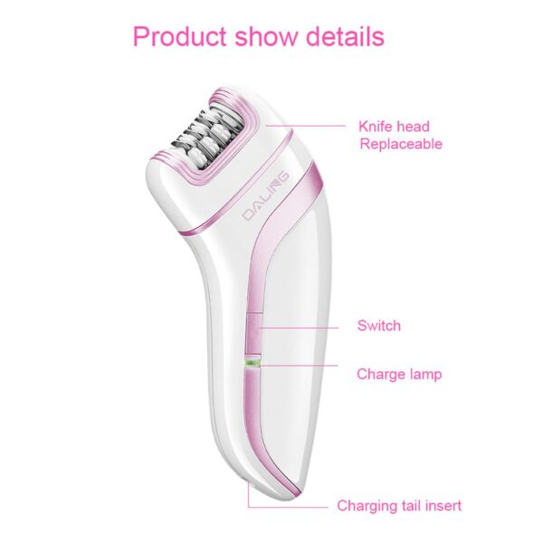 DALING DL-6015 Women hair removal Epilator Shaver Rechargeable - DL-6015