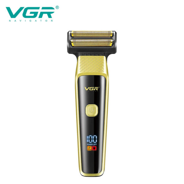 VGR New Retro Electric Clipper 3-in-1 Set Nose Hair Replacement Digital Display Shaver V-366 - Image 3