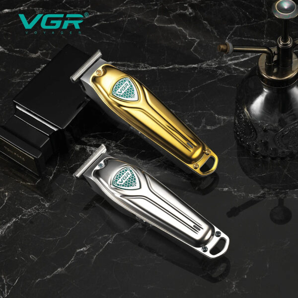VGR Hair Clipper Rechargeable Hair Cutting Machine Professional Hair Trimmer Cordless Haircut Bald Head 0mm Cutting Blade V-911 - Image 4