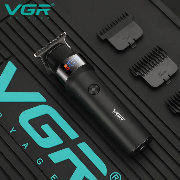 VGR-987 Professional Hair Trimmer For Men Facial Body Beard Hair Clipper Electric Rechargeable Haircut Machine Barber - Image 5
