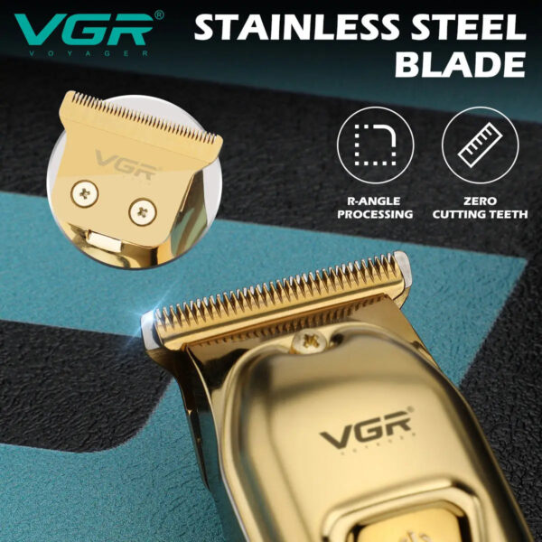 VGR 965 Hair Cutting Machine Electric Hair Clipper Barber Professional Cordless Hair Trimmer shaver for Men - Image 5