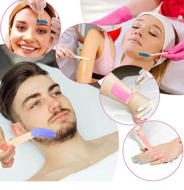 400ML Silicone Bowl Wax Heater Machine Hair Removal Wax-melt Machine Depilatory Wax Melting Warmer Wax Heating Base Pot Melter - Image 6