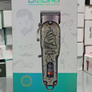 DALING DL-1661 METAL BODYElectric Hair Clipper Rechargeable Shaver Beard trimmer Professional Hair Trimmer Cordless Oil head Men Hair Cutting Machine Beard razor