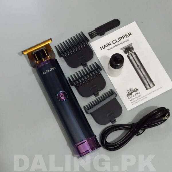 DALING DL-1601 VINTAGE T9 HAIR TRIMMER POWER DISPLAY ZERO CUTTING - Image 2