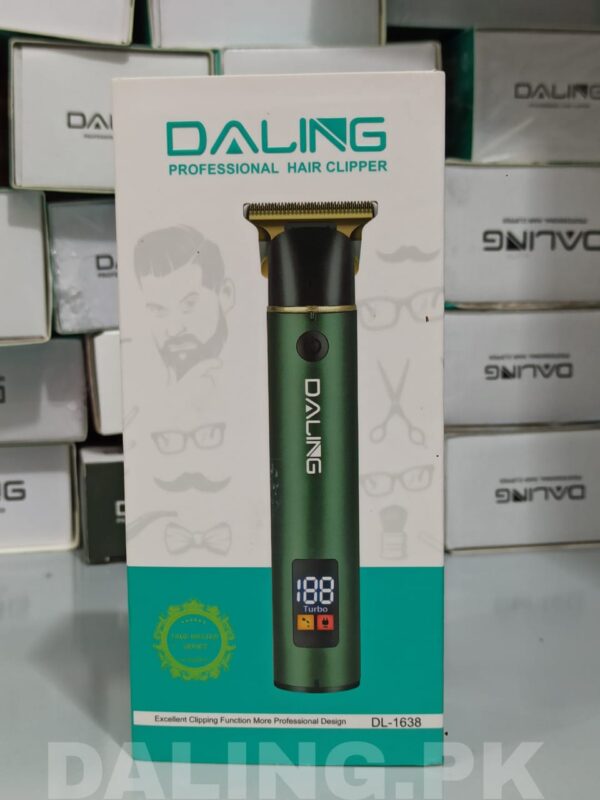 DALING DL-1638 VINTAGE T9 HAIR TRIMMER POWER DISPLAY